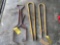 (3) HAND HELD TOW BARS