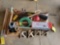 BARREL PUMPS, TIRE IRONS, JACK STANDS, FISH LINE & MISC