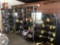 (5) SECTIONS OF METEAL SHELVING. (4) ARE 7' x 3' W WITH 18