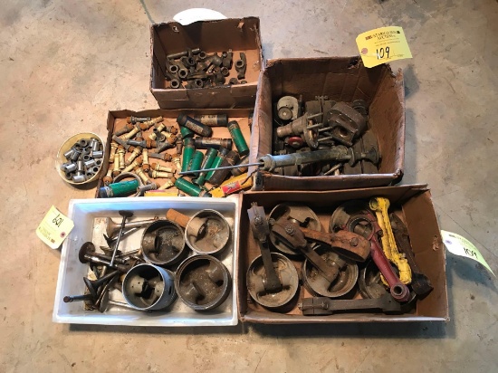 MISC A/R PISTONS, CONNECTING RODS, SPARK PLUGS, ROCKER ARMS & MISC