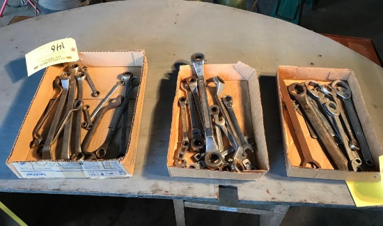 RATCHED, BOXED END & MISC WRENCHES
