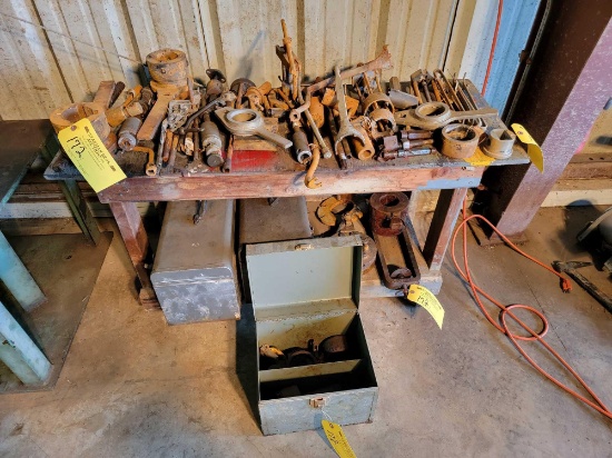 (LOT) RADIAL ENGINE TOOLS & 3 TOOL BOXES