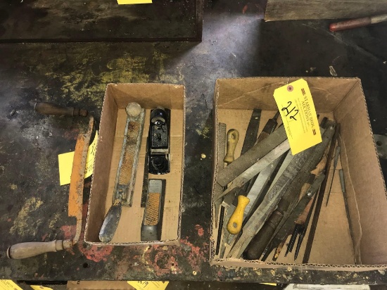 METAL FILES & WOOD PLANES