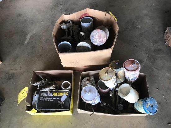 (3) BOXES OF PAINT GUNS
