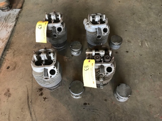 CONTINENTAL A-65 UP EXHAUST CYLINDER CORES