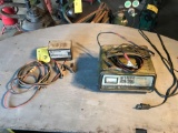 SCHUMAKER 12 VOLT BATTERY CHARGER & MOTORCYCLE BATTERY CHARGER