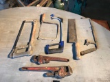HACK SAWS & PIPE WRENCHES