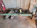 M. WADE ANTIQUE LOG SAW NEEDS WORK, (MAY NOT ALL BE THERE)