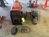 LINCOLN PRECISION TIG 185 WELDER WITH FOOT CONTROL & ARGON ATTACHMENT.