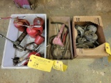OIL CANS, FILTER WRENCHES & ROLLERS