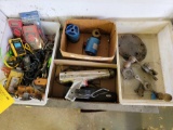 MULTI METERS, SOLDERING IRONS, TIMING LIGHTS, SAFETY WIRE & MISC