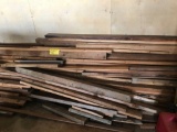 LARGE STACK OF DIMENTIONAL LUMBER, MAINLY 2 x 4's, VARIOUS LENGTHS
