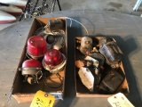 (2) BOXES ROTATING BEACONS, BOSH EXCITERS & VOLTAGE REGULATORS