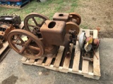 MAYTAG 1 CYLINDER ENGINE, FAIRBANKS & UNKNOWN STATIONARY ENGINE. ALL NEED WORK