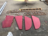 (LOT) JODEL VERT FIN & MISC W0OD CONTROL SURFACES
