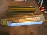 NEW PIPER AILERON SKINS (3) P/N 68106, (3) P/N 65299, (2) P/N 35640, & STACK OF MISC. (SOME HAVE