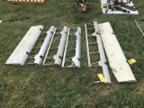 (6) PIPER FLAPS & AILERONS, POSSIBLY PA-22