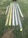 (6) ALUMINUM WING SPARS