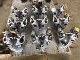 PRATT & WHITNEY R-985 CYLINDER CORES, CHROME  (HAVE BEEN CLEANED)
