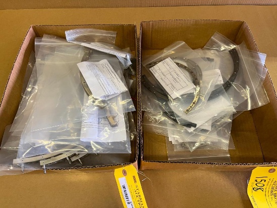 BOXES OF CF34 SEGMENT RINGS & NUT CHANNELS (OVERHAULED)