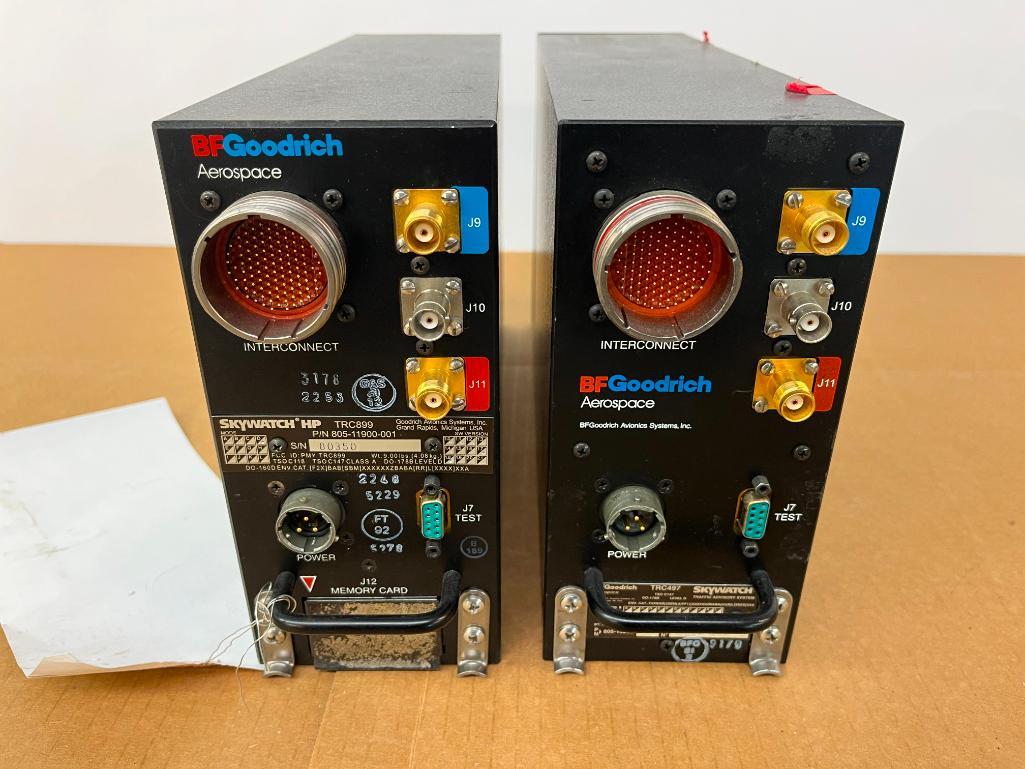 BF GOODRICH TRC-899 & TRC-497 SKYWATCH PROCESSORS | Proxibid