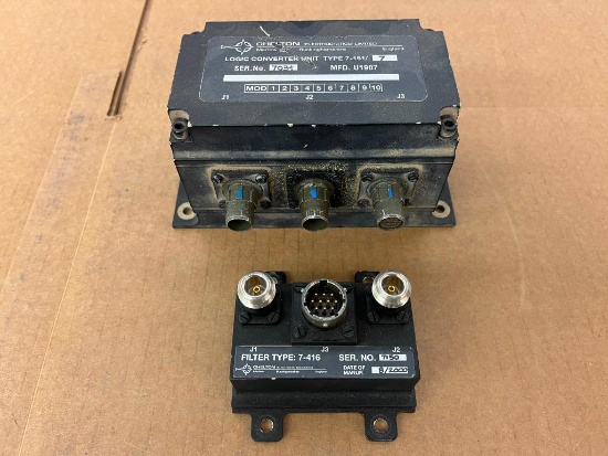 CHELTON LOGIC CONVERTER & FILTER (1) 7-151/7, (1) 7-416