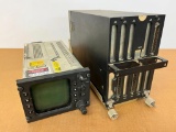 COLLINS EDU-4083F ELECTRONICS DISPLAY UNIT (1) 597-2191-201 & MPU-4083F INTERFACE UNIT (1)