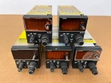 COLLINS ADF, NAV, & COM CONTROL PANELS (1) 622-6522-008, (2) 622-6521-016, (2) 822-1120-008