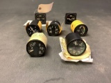 FUEL QTY & PRESSURE INDICATORS (MOST WITH PAPERWORK)