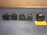 ANTIQUE JAEGER WATCH COMPANY TACHOMETERS & CONSOLIDATED PRESSURE GAUGE