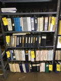 LOT OF C-123, S-2 & OV-10 MANUALS (DOES NOT INCLUDE SHELVING)