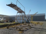 LOT OF MAINTENANCE STAIRS & CRANES (CRANES ARE APPROX 16' TALL) CUSTOMER PICKUP ONLY