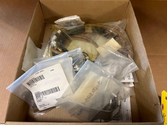 TURBINE BRACKETS 3101395-1, 3101231-1, CLAMPS 3101484-1, TUBE 3102159-1, FUEL NOZZLE ADAPTER