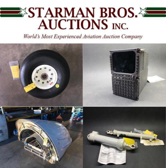 CASCADE SPARES COMMERCIAL AIRCRAFT INV. AUCTION