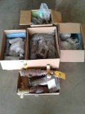 LOT OF 757 DISASSEMBLED ENGINE CONTROL DRUMS 254N1006-2, HEATER DUCTS & FILTER HOUSING
