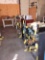 LOT OF WOODEN TABLES & BOOK SHELVES (DOES NOT INCLUDE INVENTORY/PICKUP ONLY)