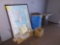 MAP, MODEL BOAT, TABLE AND MISC. PICKUP ONLY
