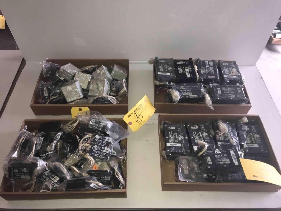 BOXES OF LIGHT POWER SUPPLIES & DIMMER UNITS