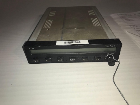 S-TEC FIFTY FIVE X FLIGHT COMPUTER 01192-34-61T-30 INSPECTED