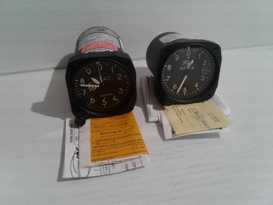 ALTIMETERS 01-200-103 (OVERHAULED) SPS5000-CES (REPAIRED)