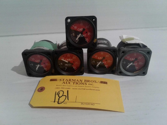 (5) CABIN HEIGHT GAUGES