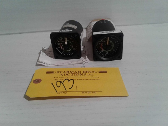 NEW KING AIR CABIN ALTIMETERS 114-380017-3 (1 HAS PAPERWORK)