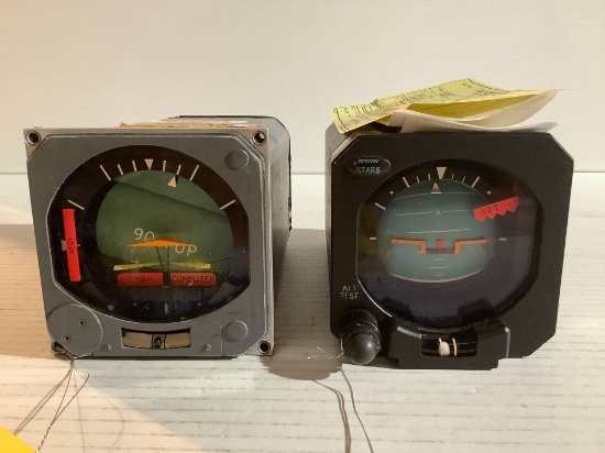 COLLINS 329B-7C FLIGHT DIRECTOR 522-3487-002 & SPERRY AR-44 GYRO 2591411-44 (OH)