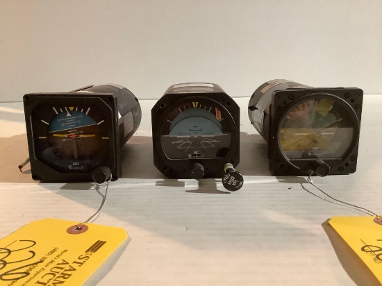 BEECH ATTITUDE GYRO'S IU367, RCA25-C6, & 5000B-5