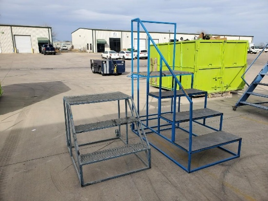 3 FT & 4 FT ROLL AROUND MAINTENANCE PLATFORM/STEPS