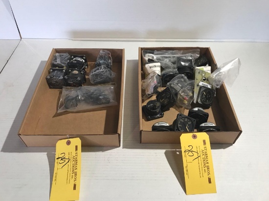 BOXES OF OXYGEN & INSTRUMENT AIR INDICATORS