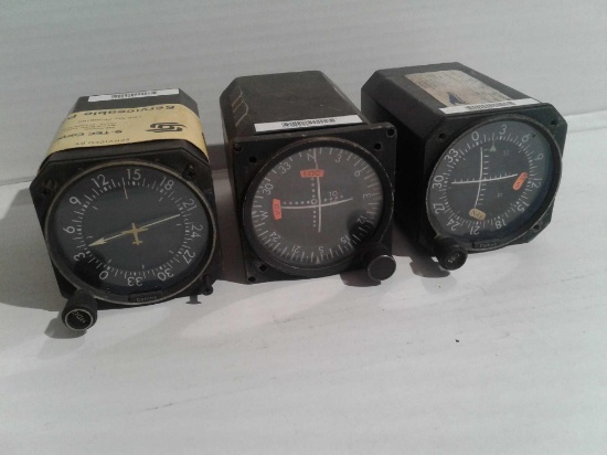 COLLINS IND-650A, IND-351D & KING KNI-520