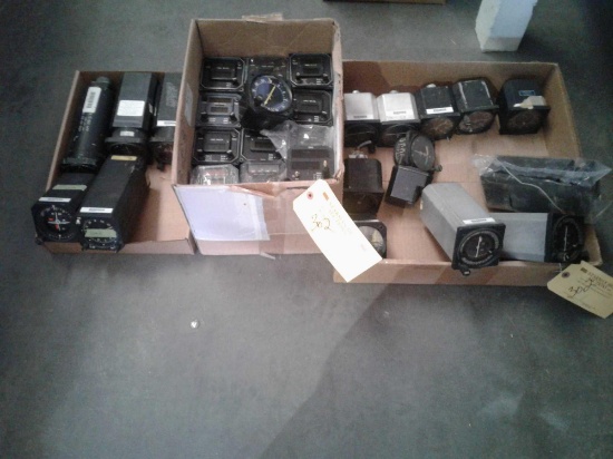 BOXES OF DME AND COURSE INDICATORS