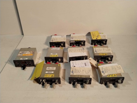 GABLES TRANSPONDER/TCAS CONTROL PANELS G-6993-12 & -8 & G-6861-01 (MOST WITH REMOVAL TAGS)