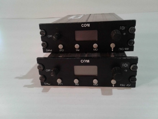 WALTER DITTEL FSG90F DUAL MODE VHF/AM TRANSCEIVERS